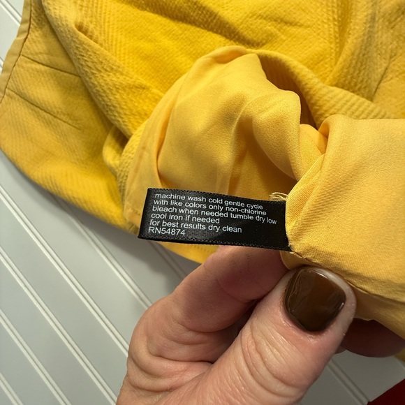 The Limited Mustard Pencil Skirt - Picture 9 of 9